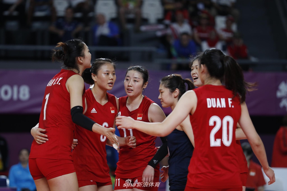 亚运会中国女排3-0哈萨克斯坦