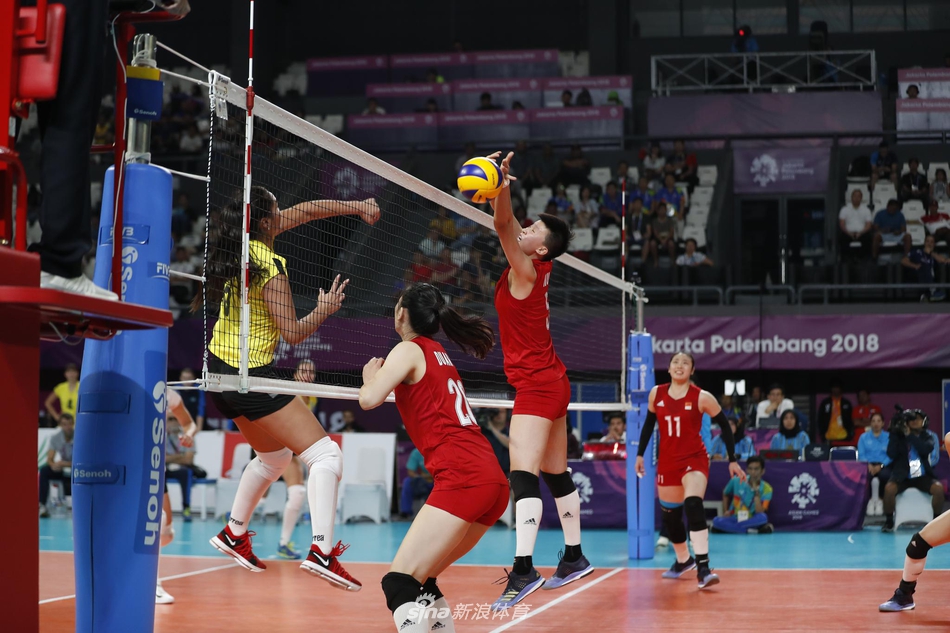 亚运会中国女排3-0哈萨克斯坦