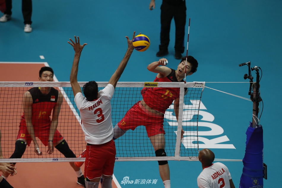 中国男排1-3埃及世锦赛四连败
