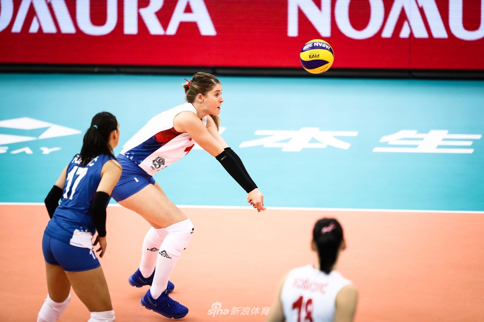 女排世锦赛六强战塞尔维亚3-0日本