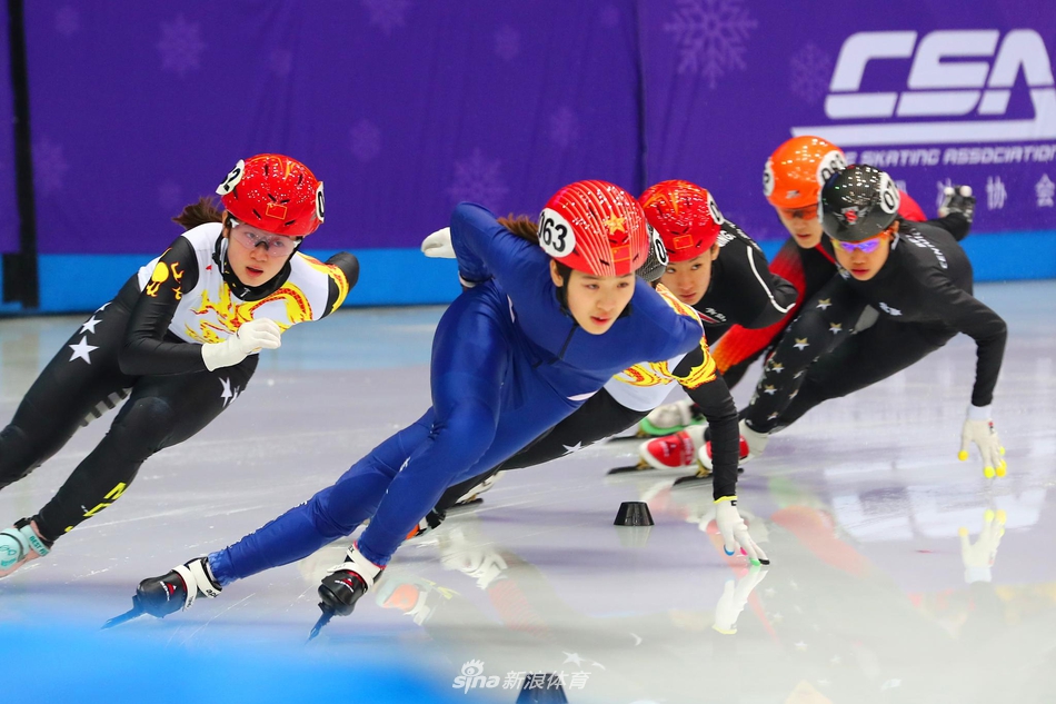 中国杯短道速滑精英赛精彩瞬间