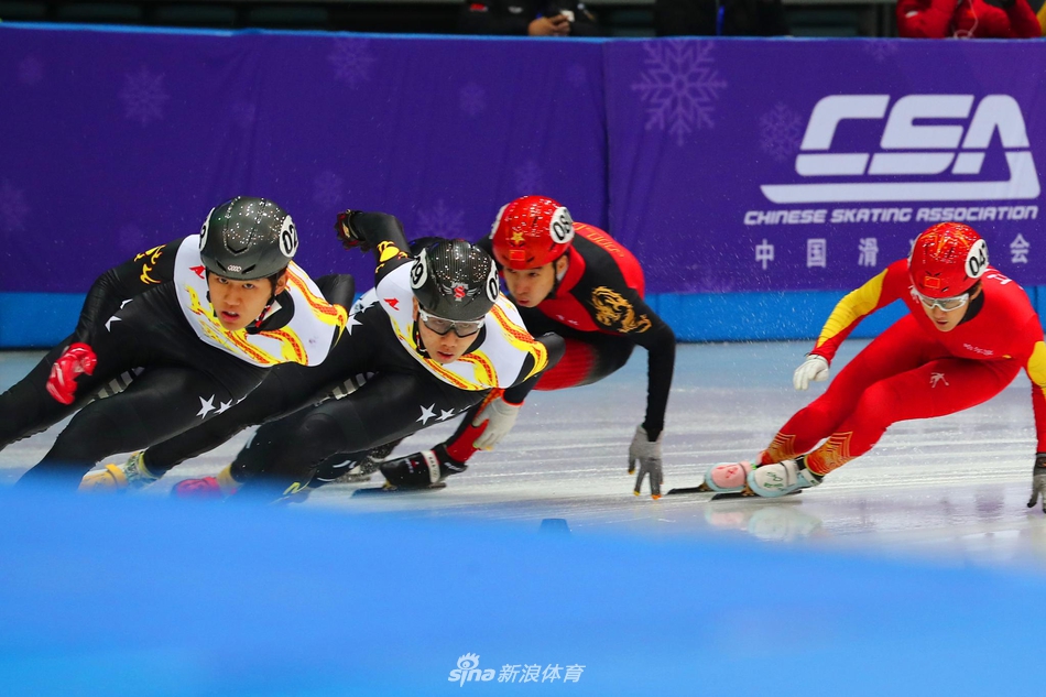 中国杯短道速滑精英赛精彩瞬间