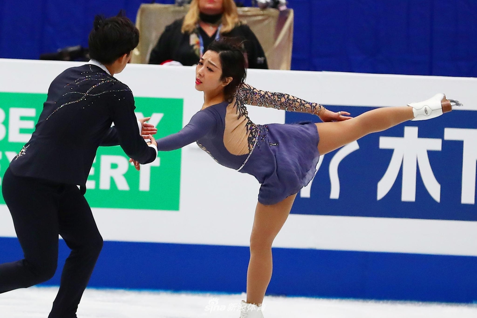 新浪直击花滑世锦赛隋文静/韩聪出战