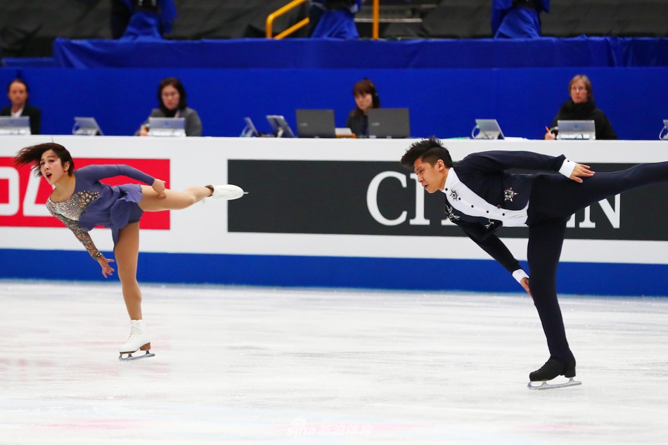 新浪直击花滑世锦赛隋文静/韩聪出战