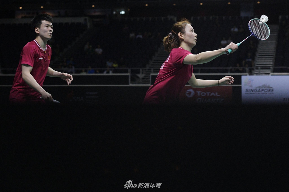 新加坡赛郑思维/黄雅琼18连胜终结