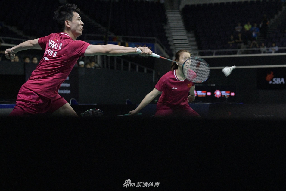 新加坡赛郑思维/黄雅琼18连胜终结