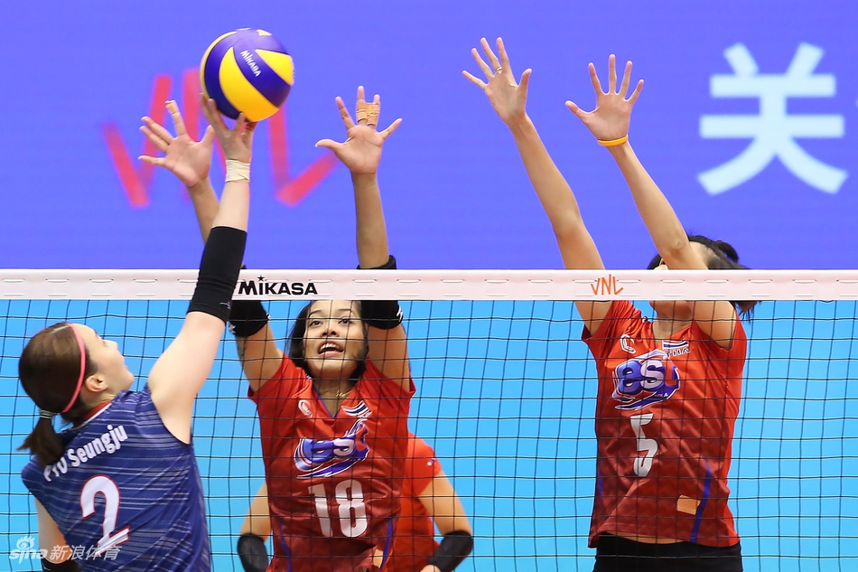 世界女排联赛泰国女排3-1韩国