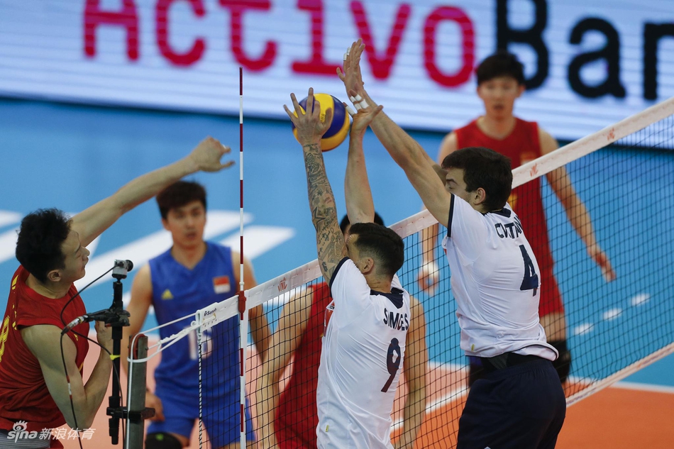世联中国男排0-3不敌葡萄牙