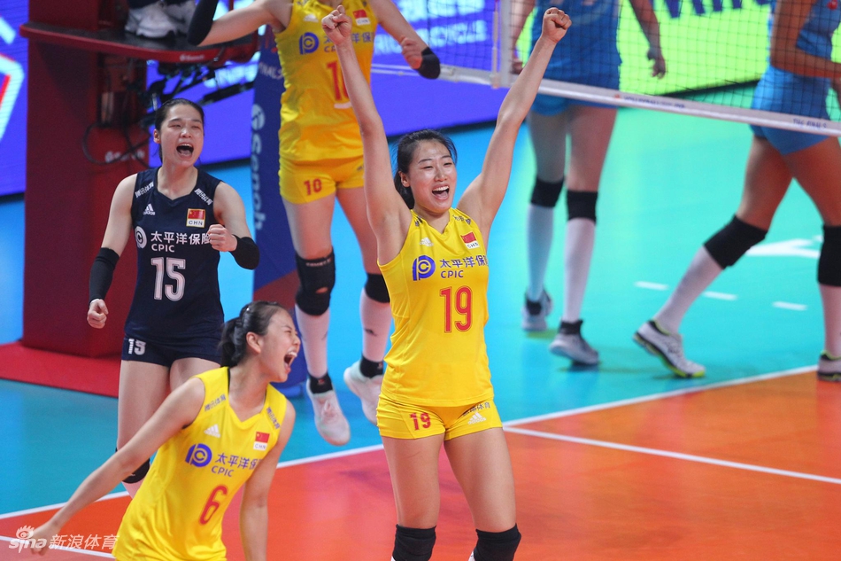世联中国女排3-1土耳其摘铜牌
