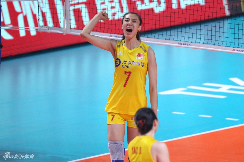 世联中国女排3-1土耳其摘铜牌