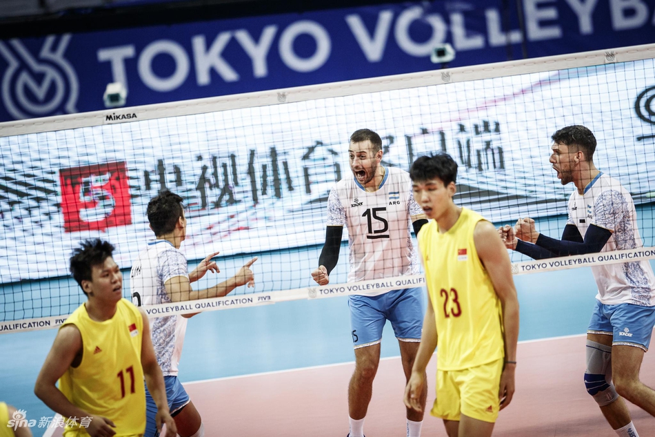 奥运资格赛中国男排2-3阿根廷