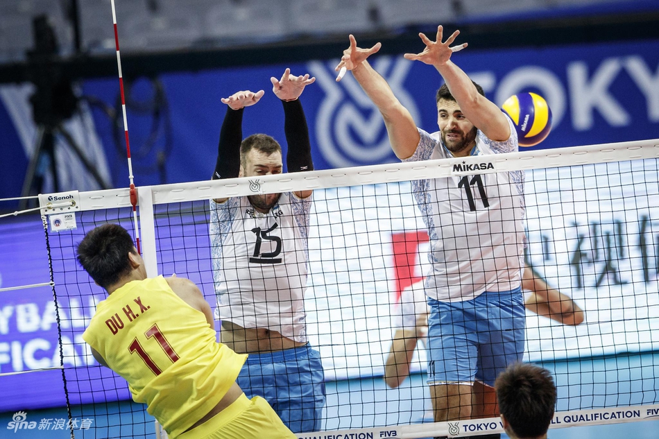 奥运资格赛中国男排2-3阿根廷