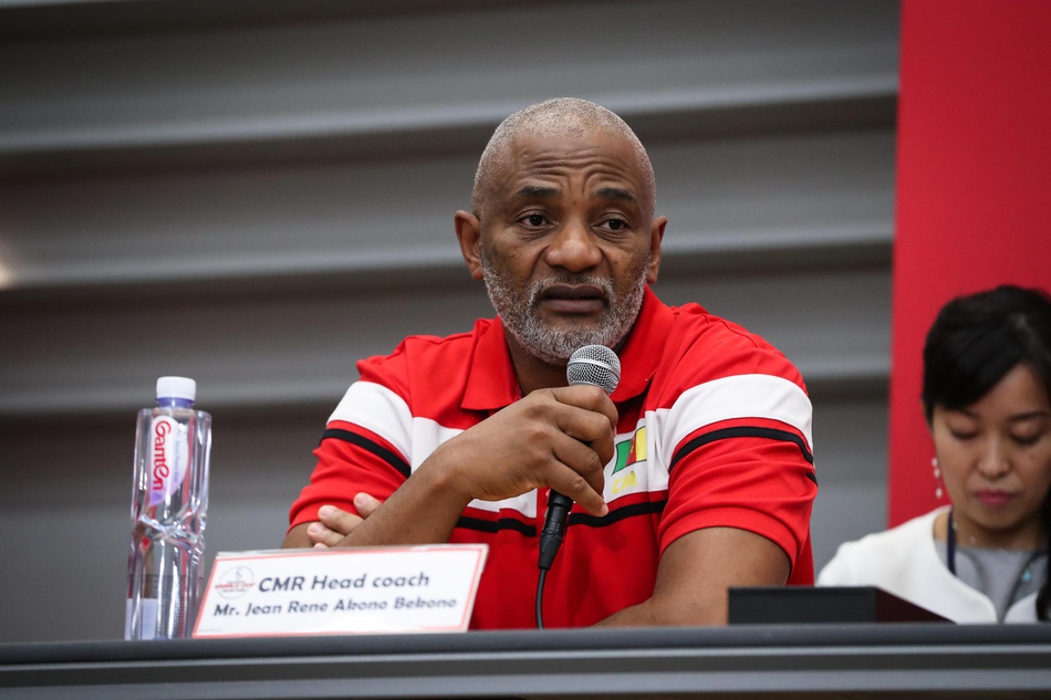 郎平出席女排世界杯赛前发布会