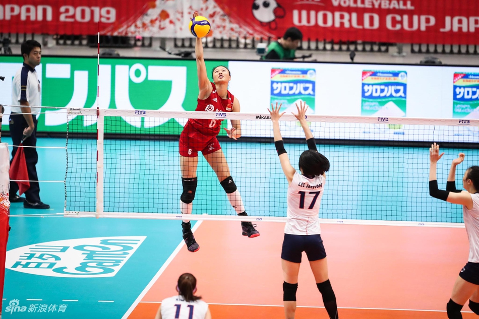 开门红！世界杯中国女排3-0韩国