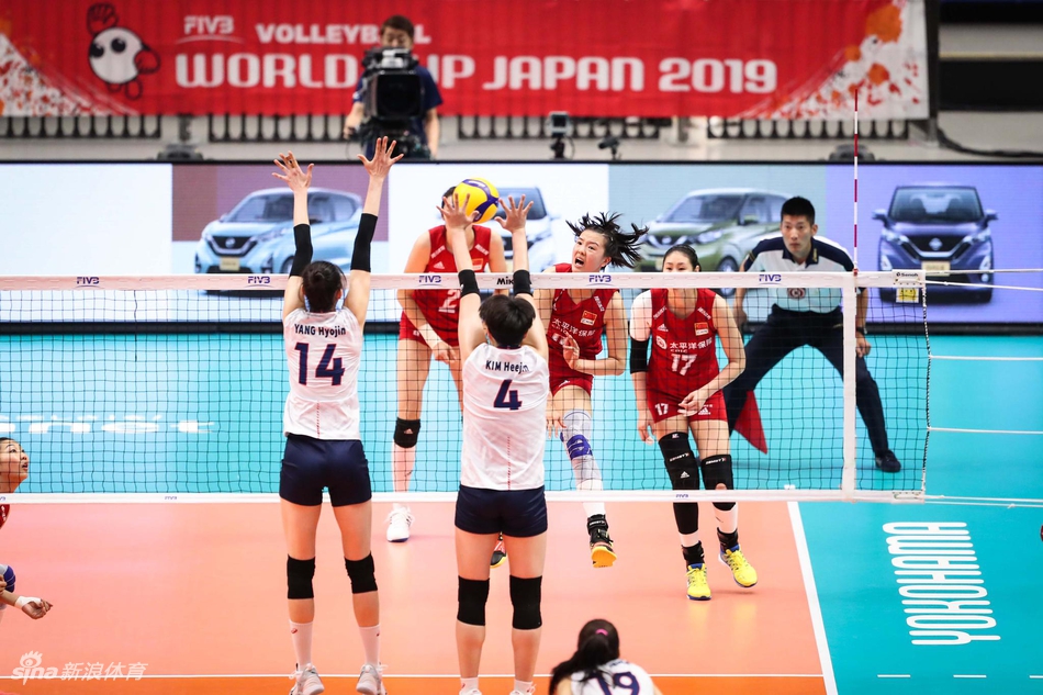 开门红！世界杯中国女排3-0韩国