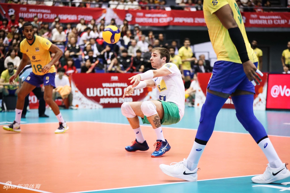 男排世界杯巴西男排提前一轮夺冠