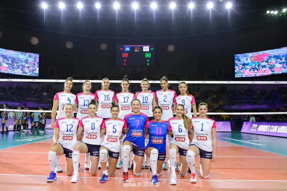 女排世俱杯天津女排2-3诺瓦拉