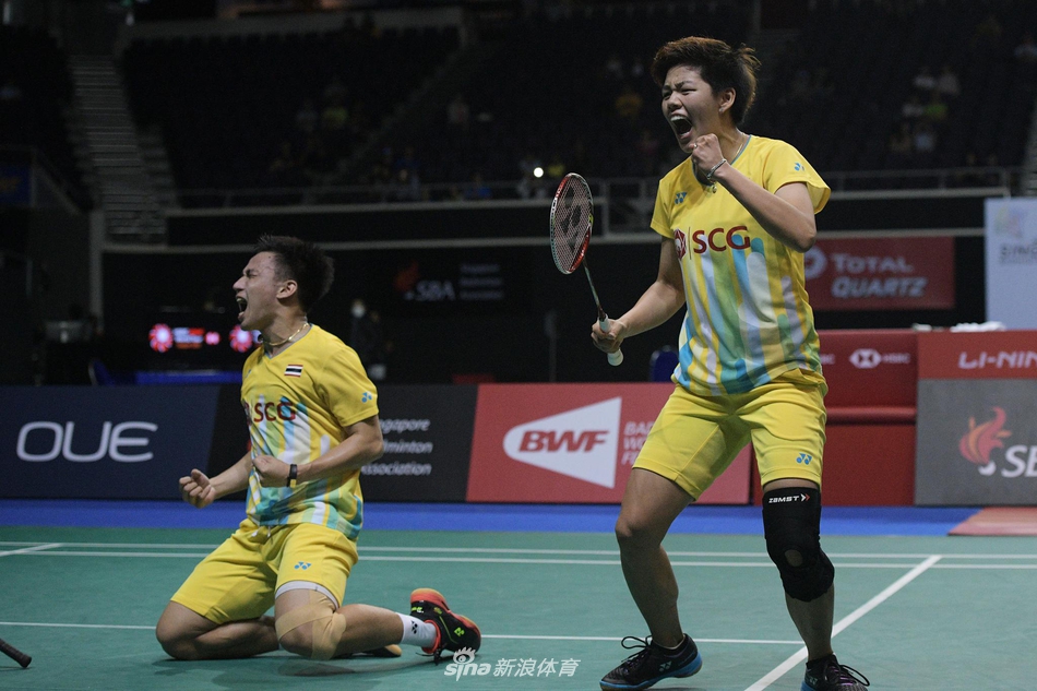 新加坡赛郑思维/黄雅琼18连胜终结