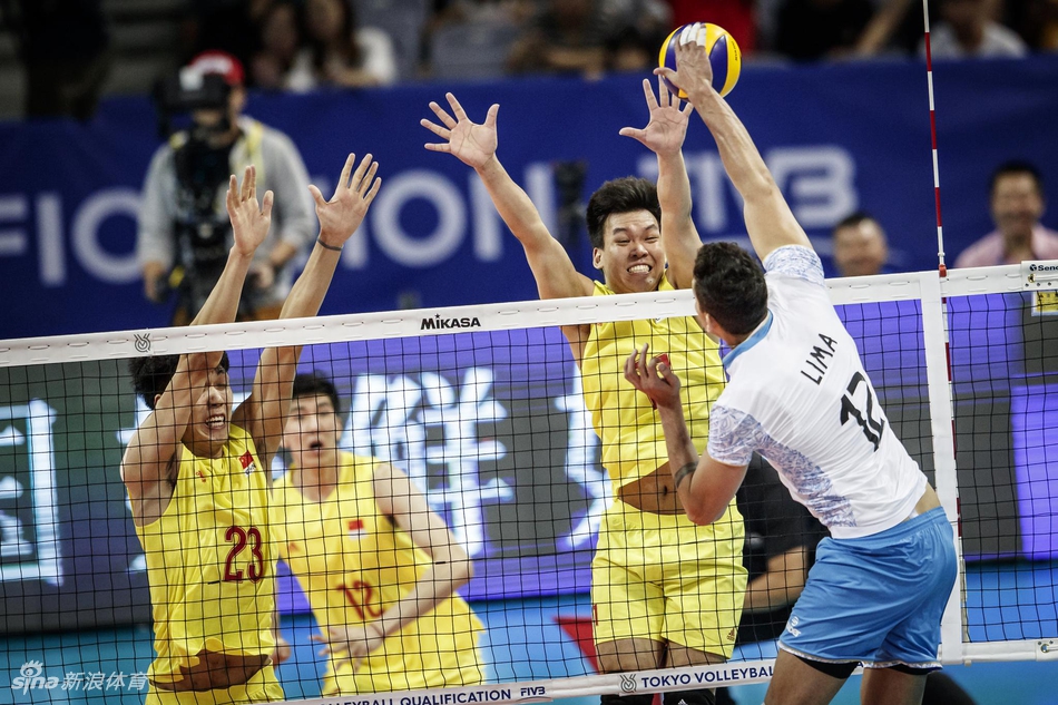 奥运资格赛中国男排2-3阿根廷