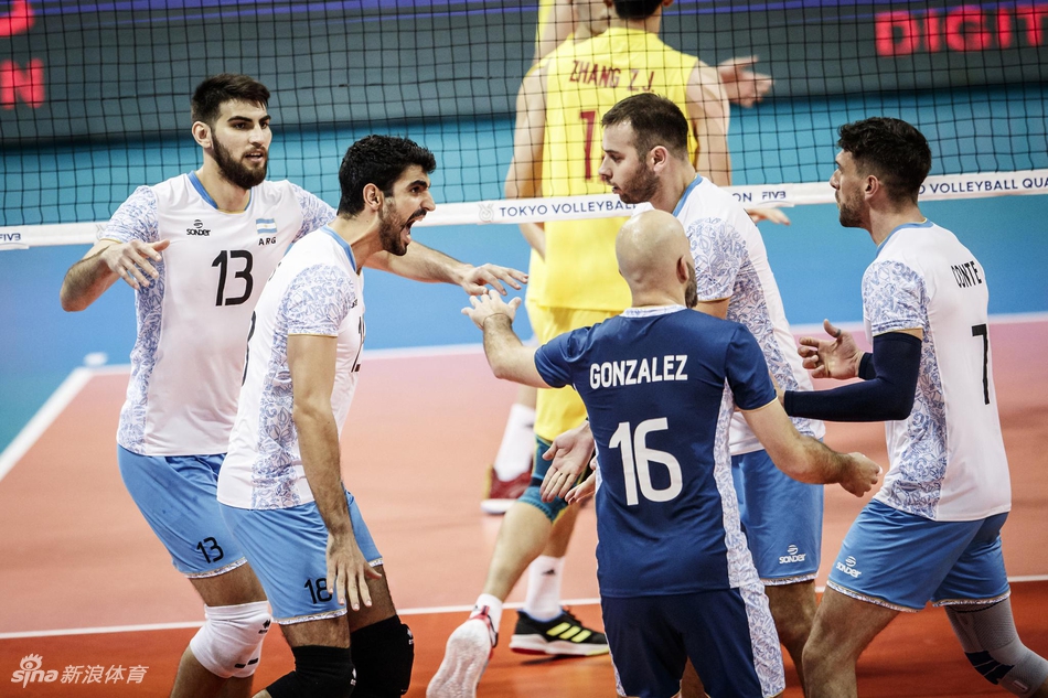 奥运资格赛中国男排2-3阿根廷