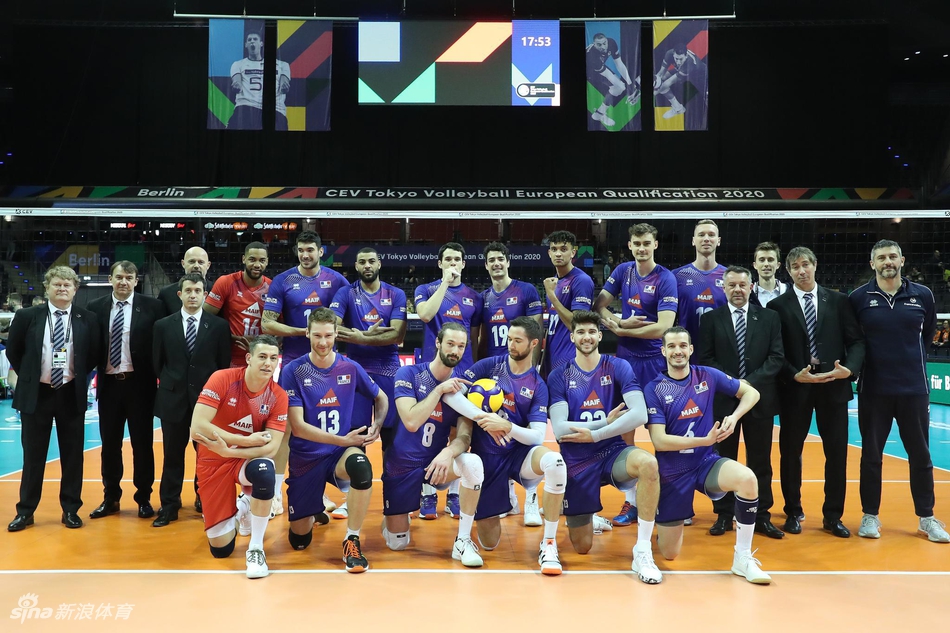 奥运资格赛法国男排3-0塞尔维亚