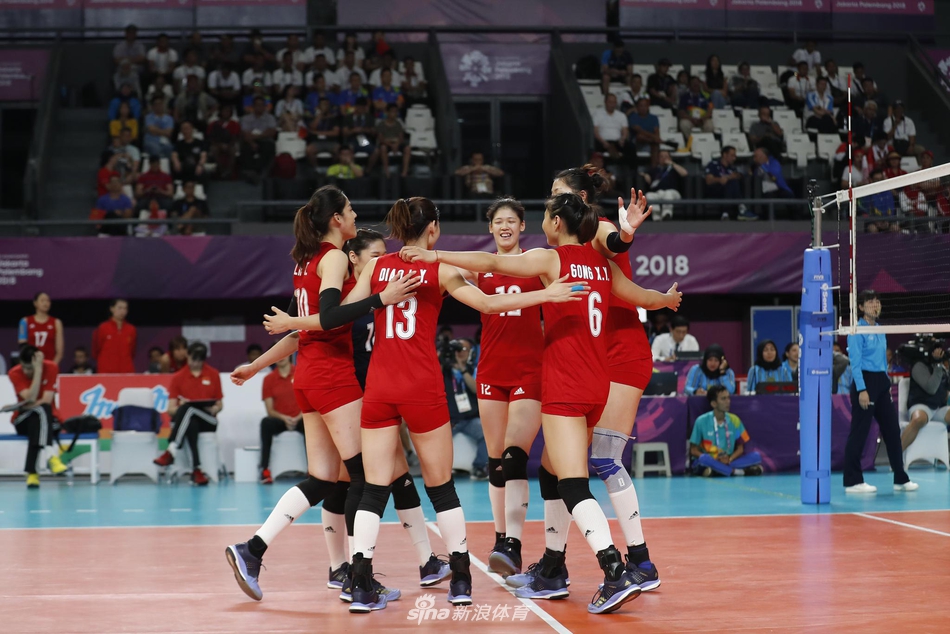 亚运会中国女排3-0哈萨克斯坦