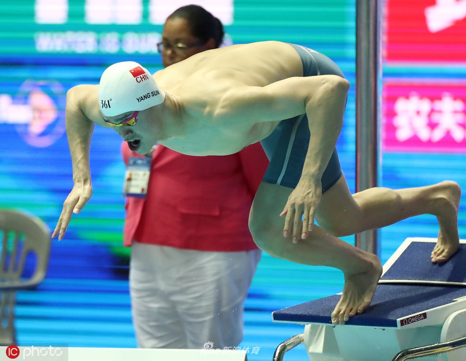 世锦赛男子200自孙杨半决赛第二