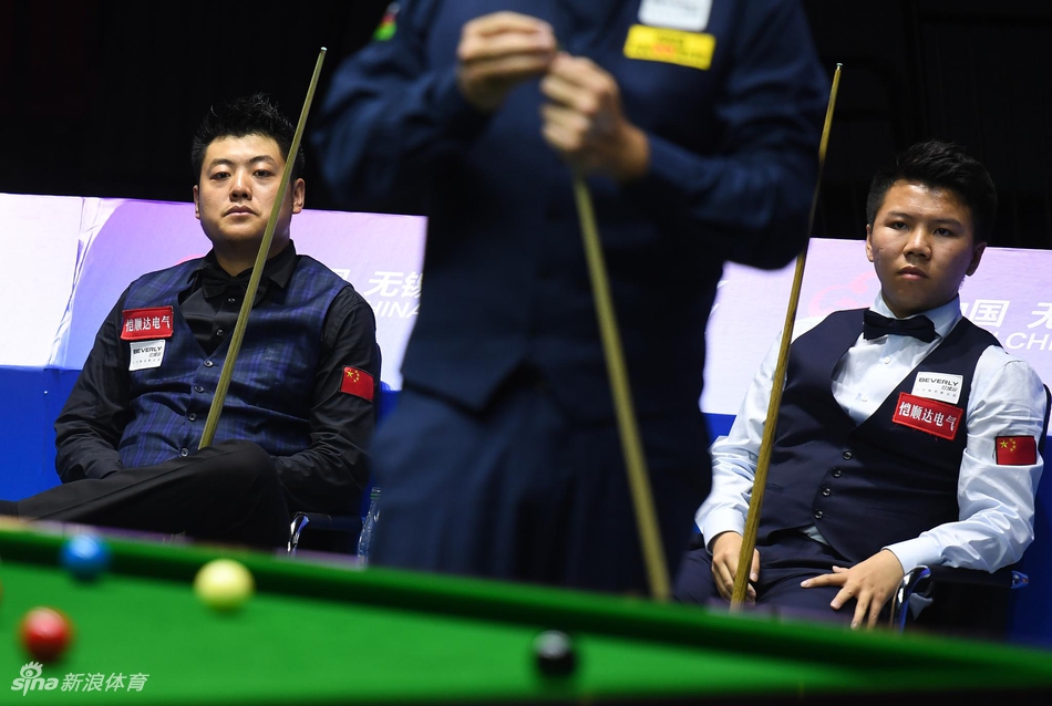斯诺克世界杯中国B队对阵威尔士