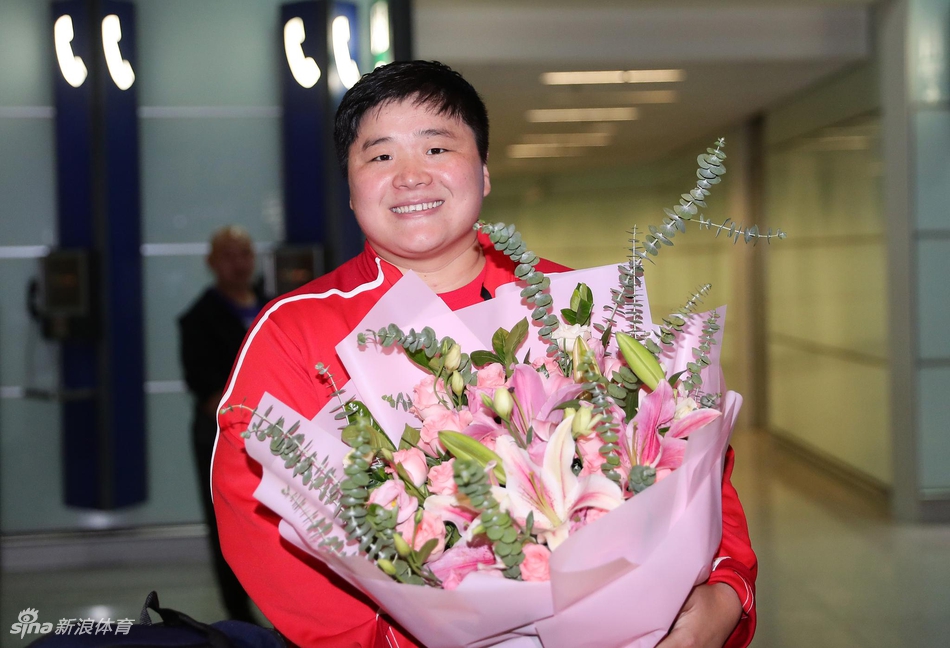 田径世锦赛中国健儿凯旋归国