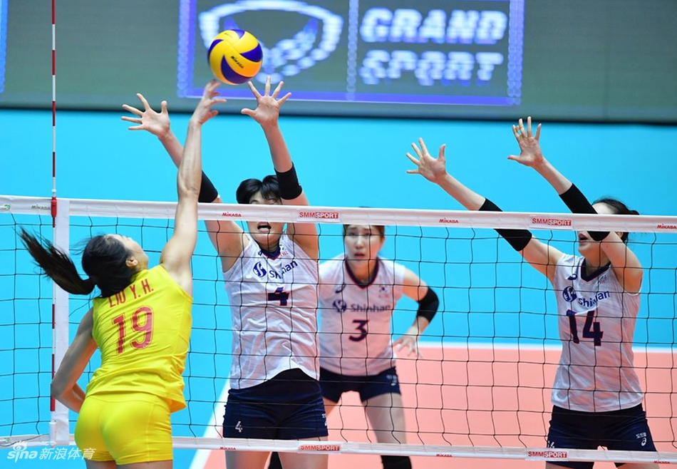 亚锦赛中国女排0-3韩国无缘奖牌