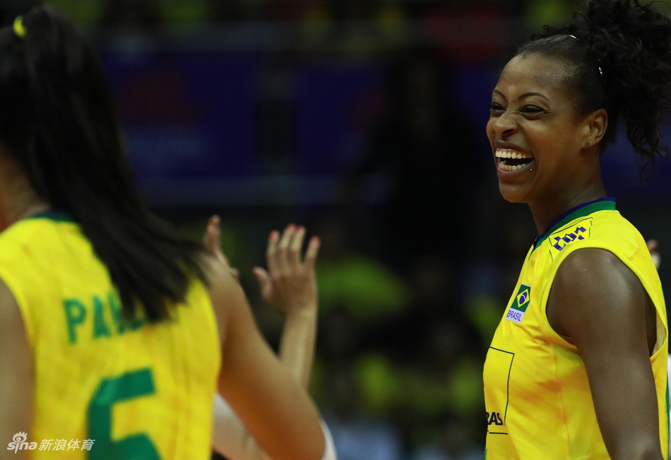 2019世界女排联赛中国0-3巴西