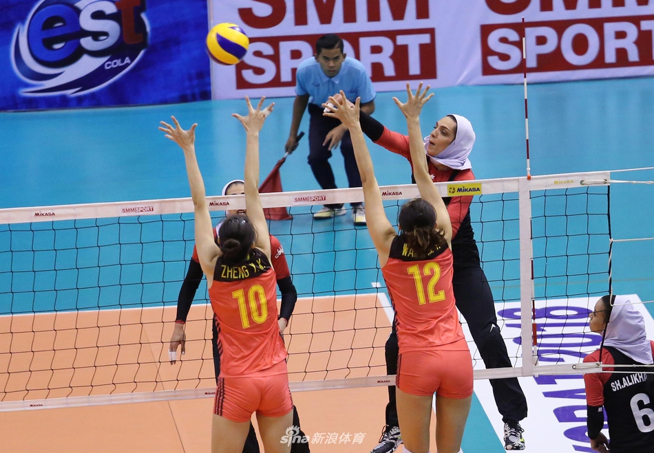 亚洲杯中国女排横扫伊朗进四强