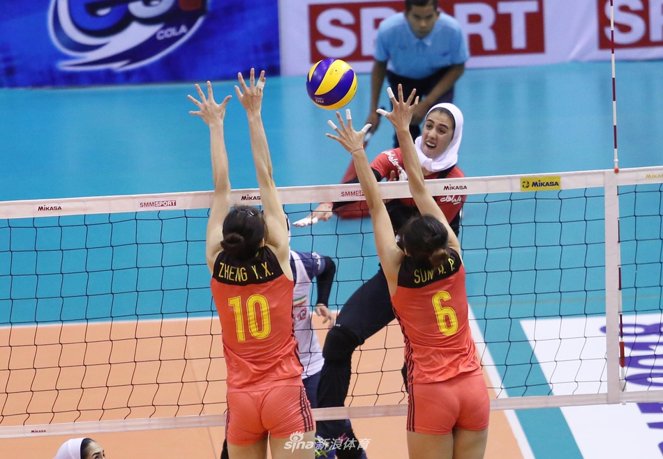 亚洲杯中国女排横扫伊朗进四强