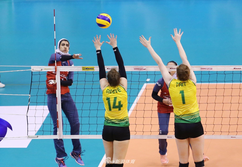 女排亚洲杯伊朗3-1澳大利亚