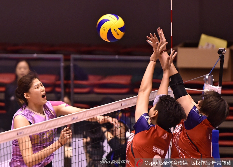 排超精英赛天津女排3-0横扫四川女排