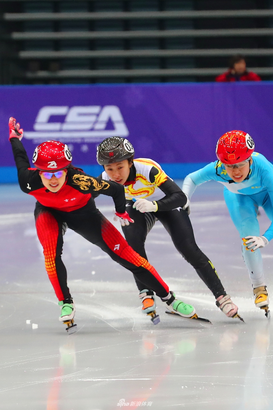 中国杯短道速滑精英赛精彩瞬间