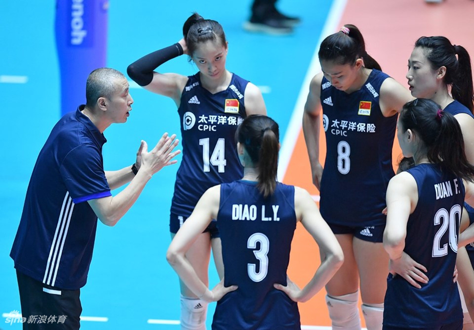 亚锦赛中国女排1-3泰国无缘决赛