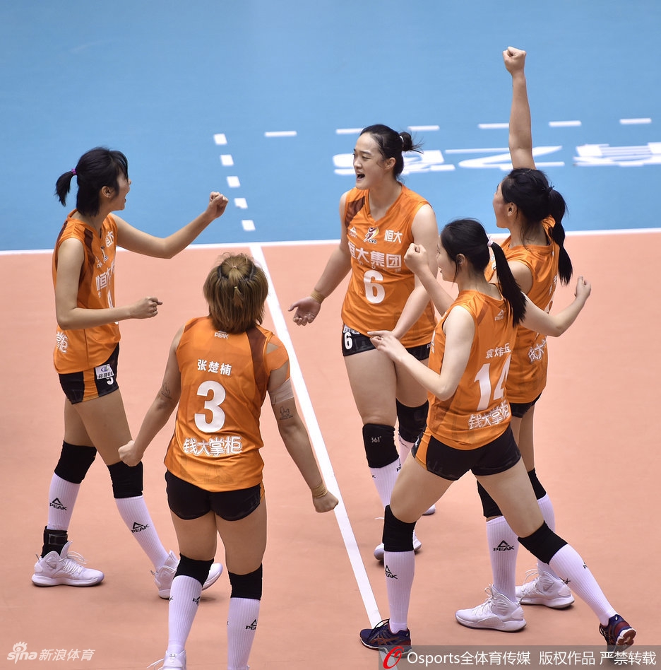排超精英赛广东女排3-1天津女排
