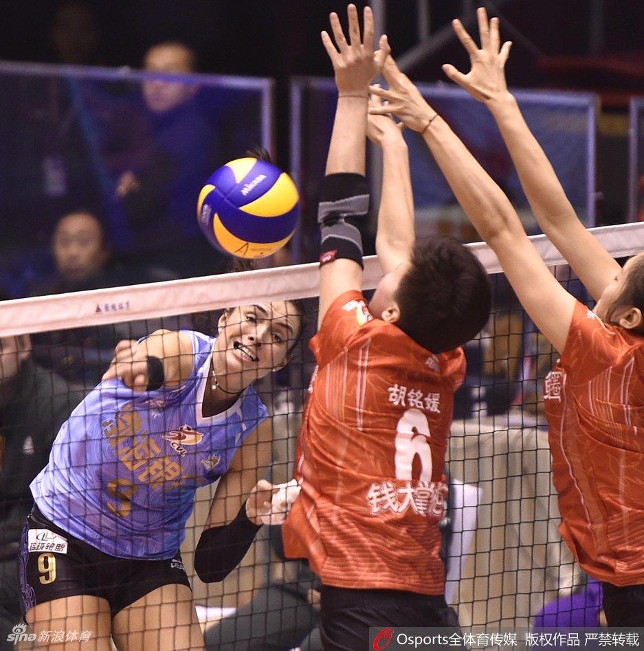 排超女排精英赛天津3-0辽宁