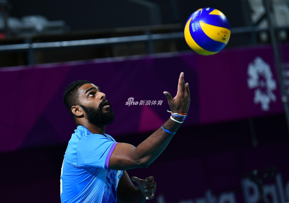 亚运会男排:中国3-1斯里兰卡