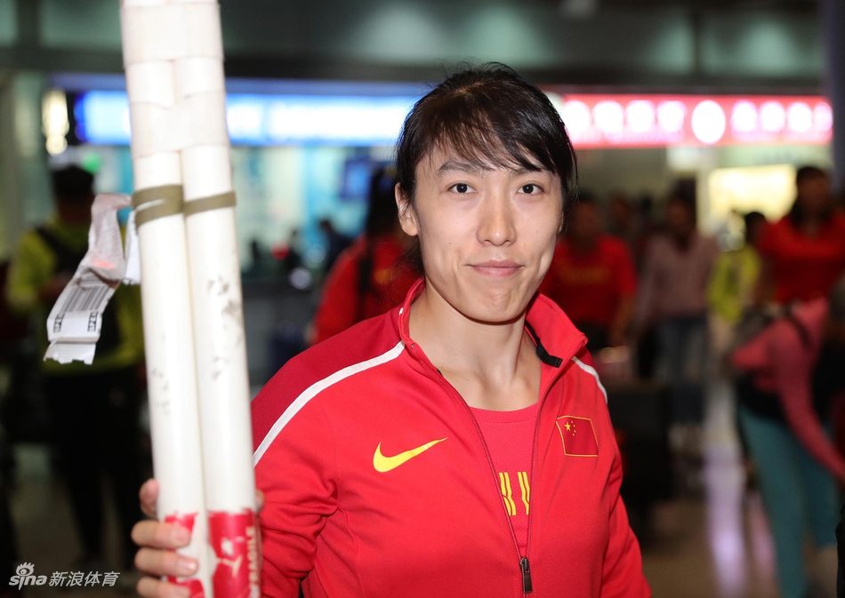 田径世锦赛中国健儿凯旋归国