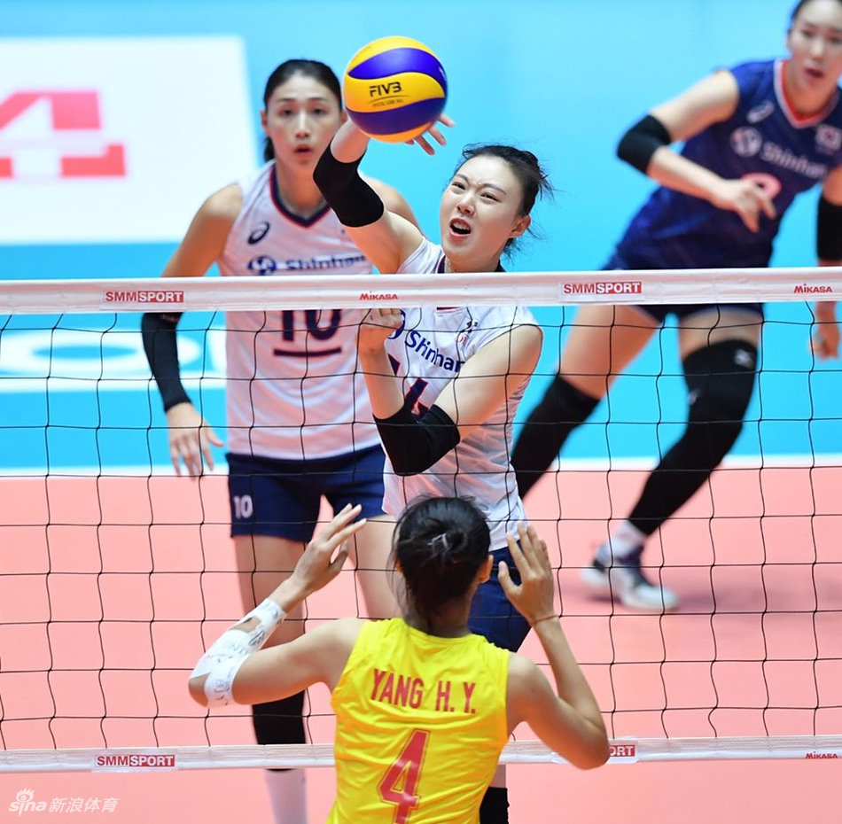 亚锦赛中国女排0-3韩国无缘奖牌