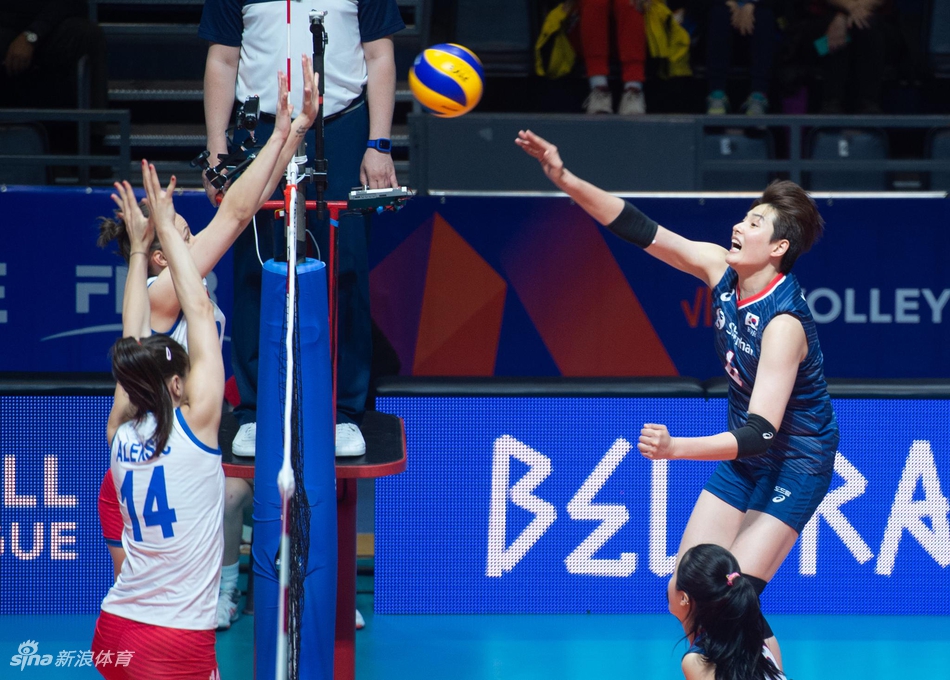 世界女排联赛塞尔维亚3-1韩国