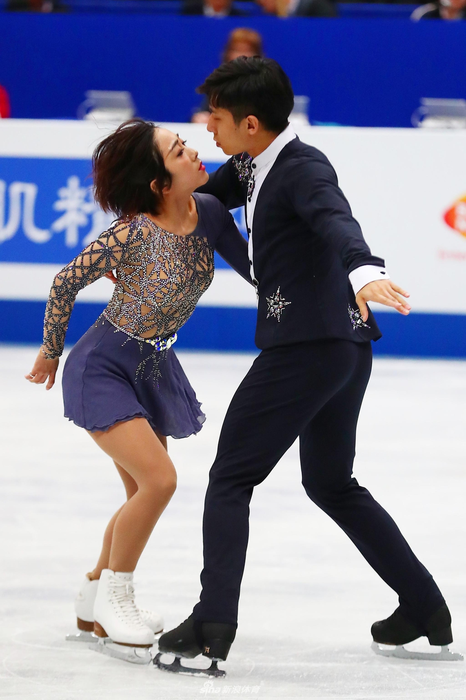 新浪直击花滑世锦赛隋文静/韩聪出战
