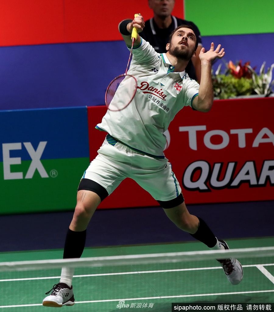 法国羽毛球公开赛谌龙2-0约根森