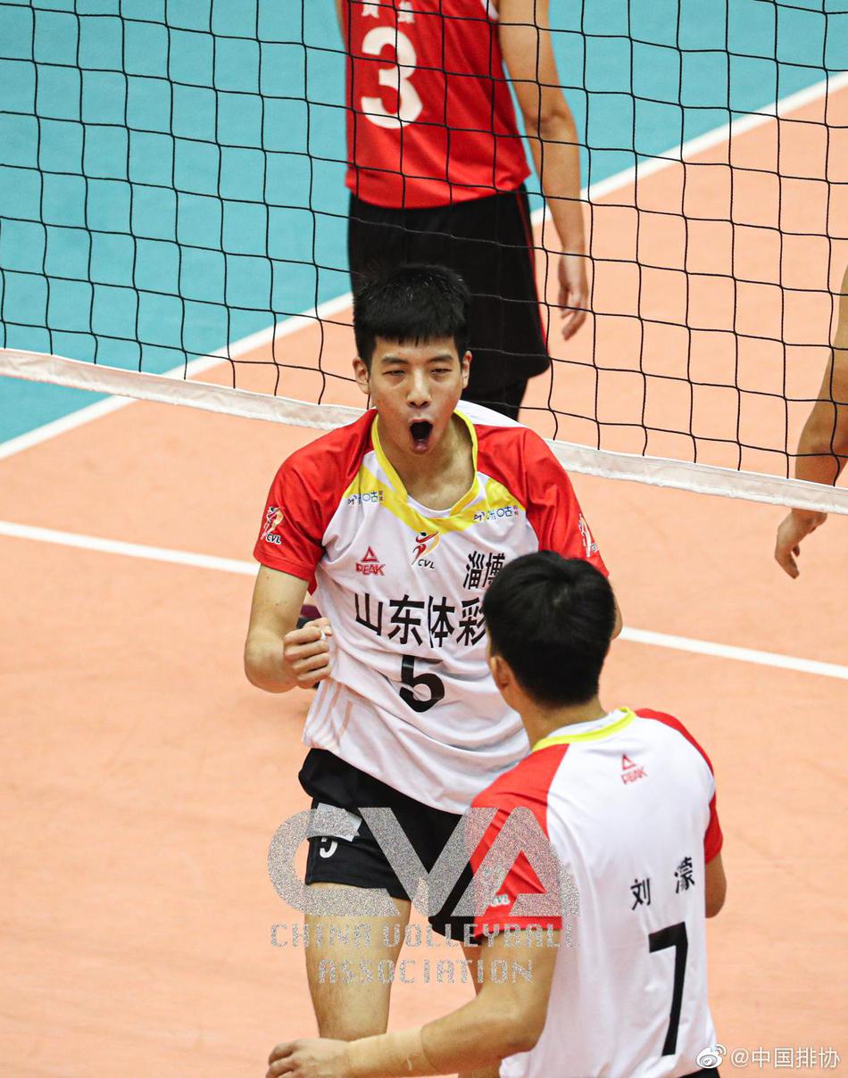 全锦赛山东男排胜浙江获季军
