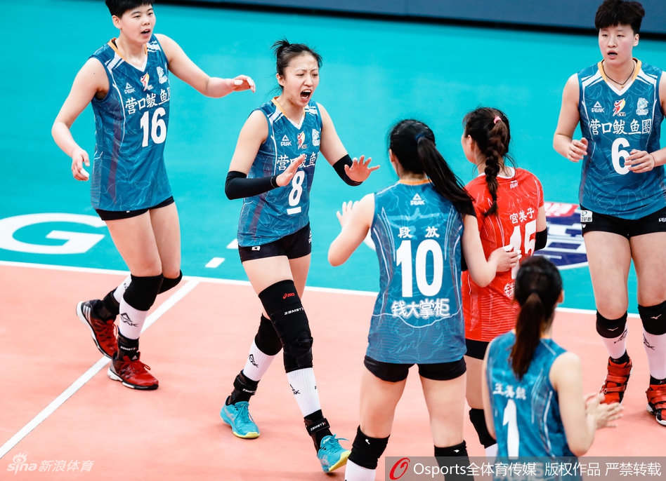 排超八强战北京汽车3-2辽宁女排