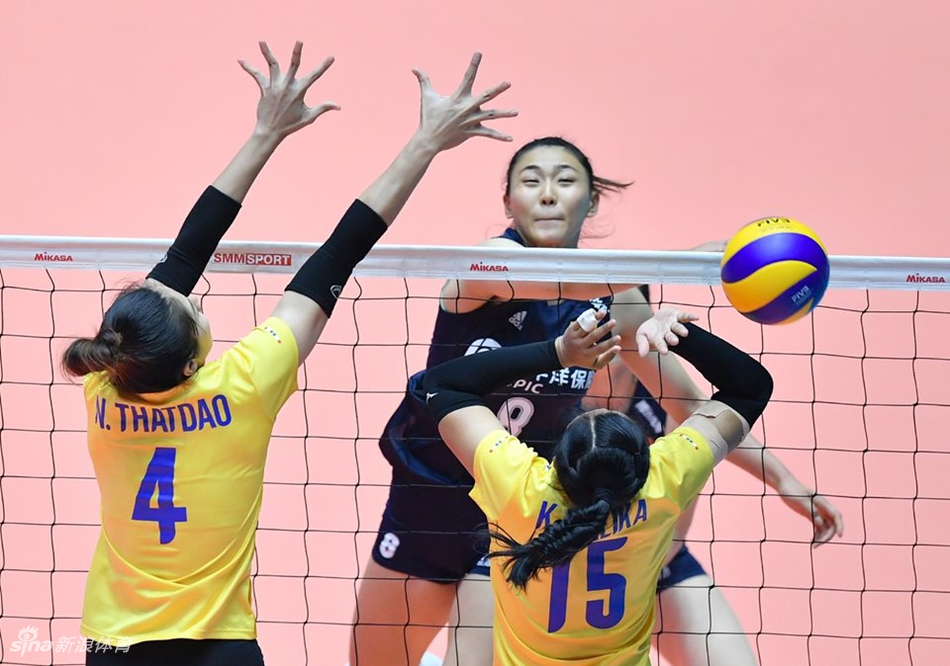 亚锦赛中国女排1-3泰国无缘决赛