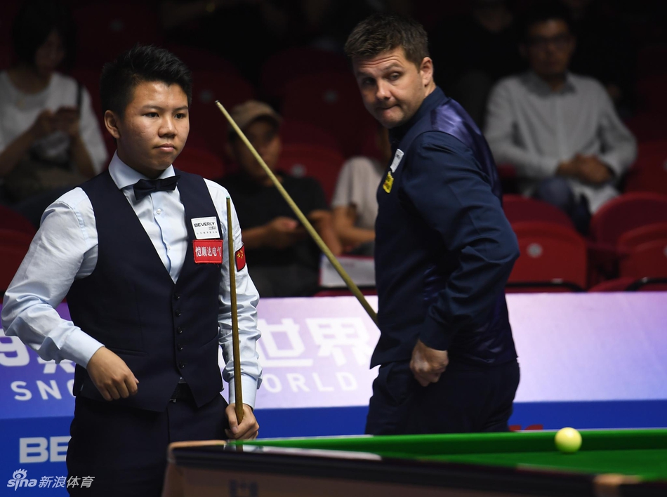 斯诺克世界杯中国B队对阵威尔士