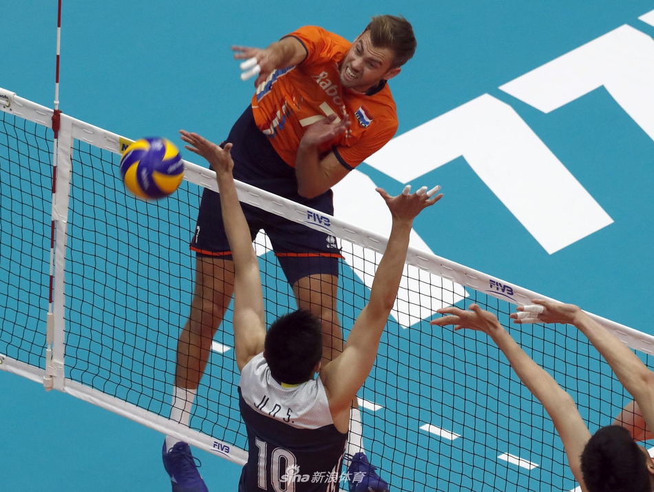 世锦赛中国男排1-3荷兰遭两连败